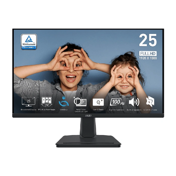 MSI PRO MP251 24.5 Inch 100Hz 1ms IPS Monitor